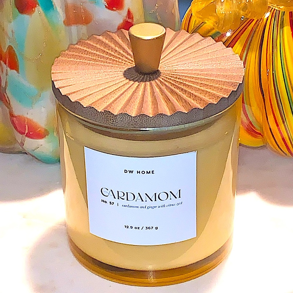 DW HOME CANDLE CARDAMOM NO. 57 GINGER CITRUS 2 WICK RICHLY SCENTED NEW 12.9oz